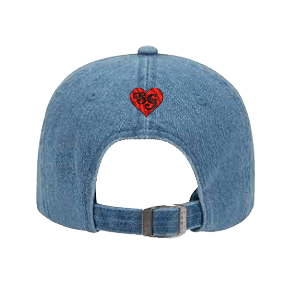 Hot Girls Date Funny Guys Denim Hat back